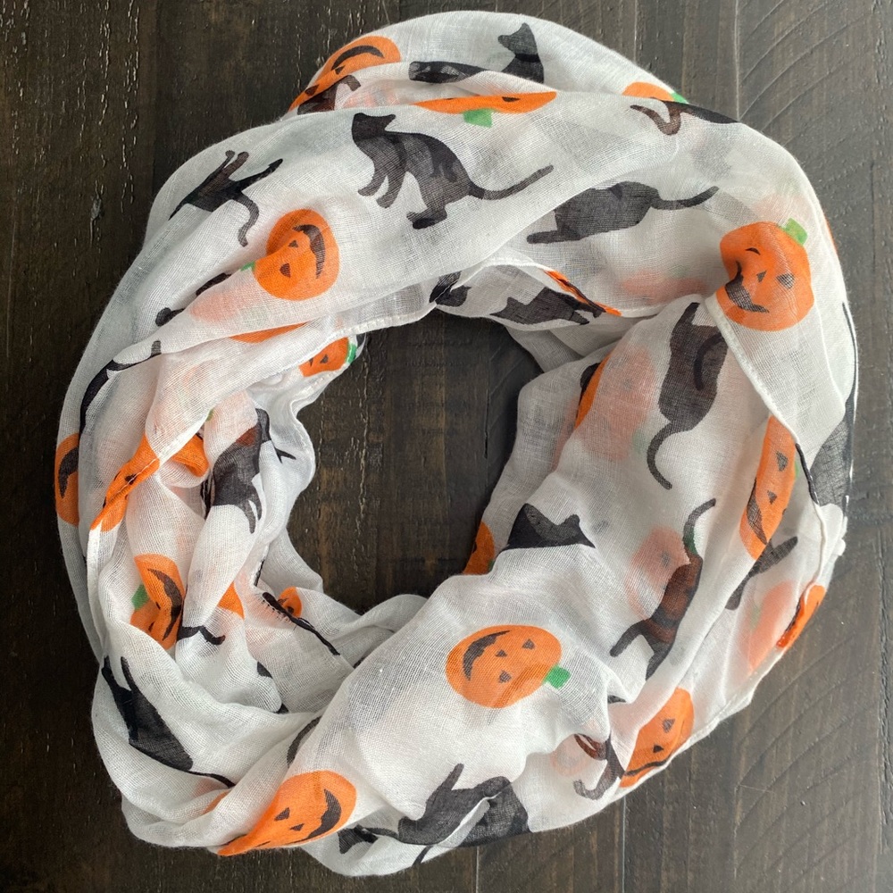 Halloween | Infinity Scarf | Sheer
